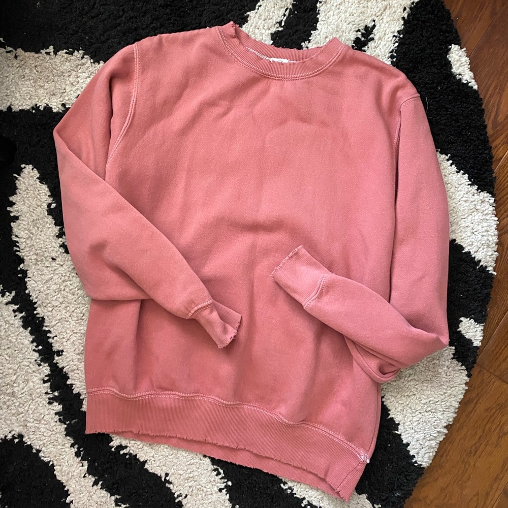 Brandy Melville Pink Sweatshirt